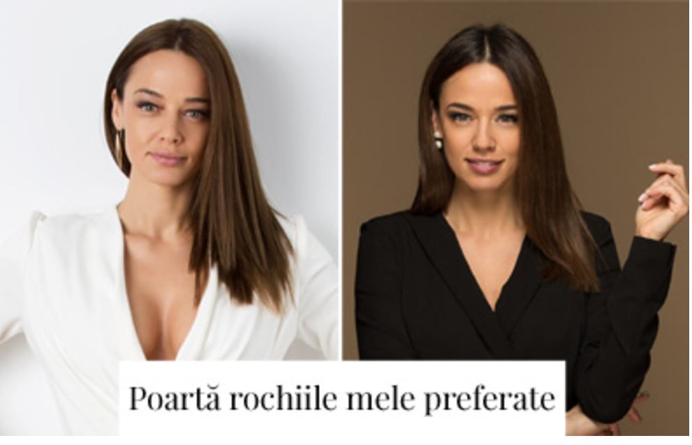Andreea Raicu te invita: ‘Poarta rochiile mele preferate’. Uite cat costa