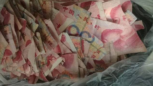 Un copil de 5 ani a distrus bancnote în valoare de 6.500 de euro, după ce a fost lăsat singur acasă