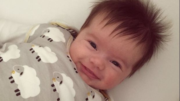 Are doar trei luni, dar deja vorbește. Ce a spus acest bebeluș e incredibil 