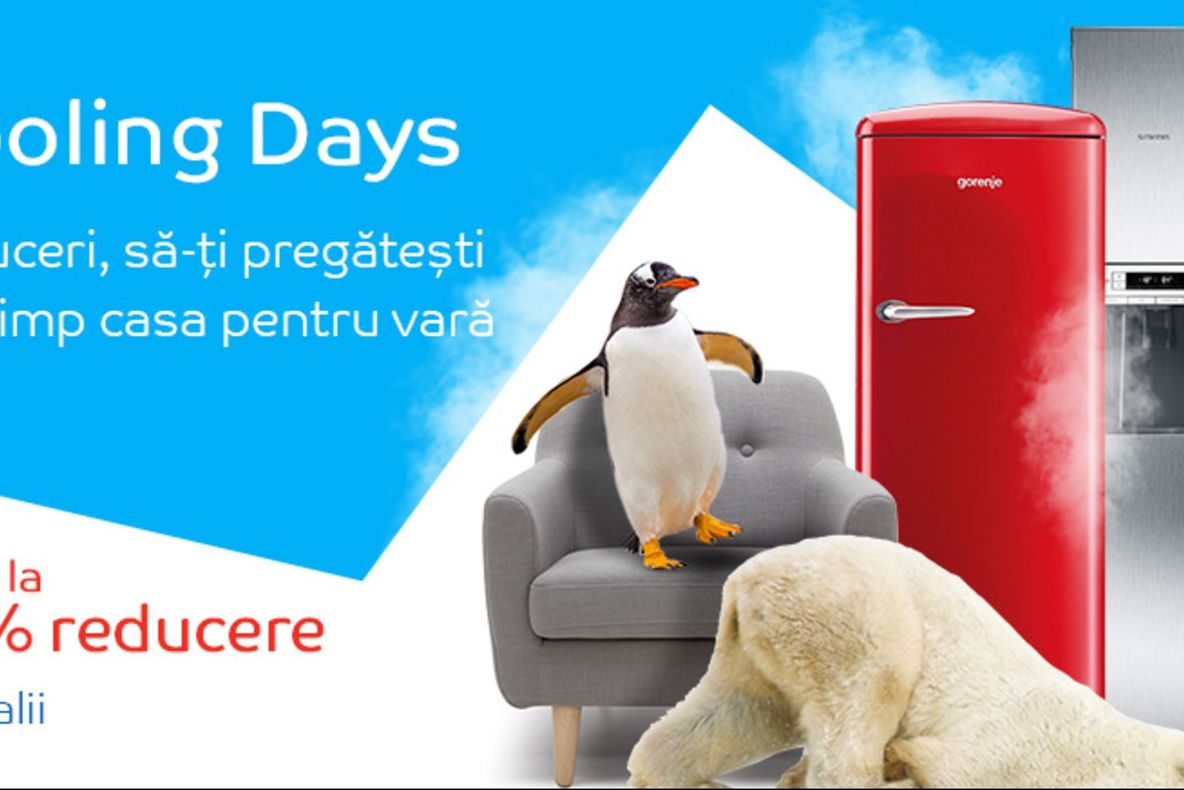 eMAG – Cooling Days – Pregateste-ti din timp casa pentru vara cu ajutorul reducerilor