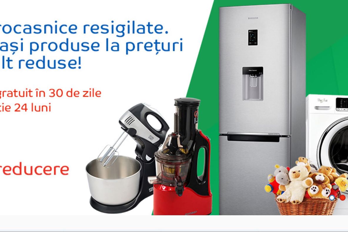 eMAG electrocasnice resigilate – Cea mai buna afacere cu 40% reducere