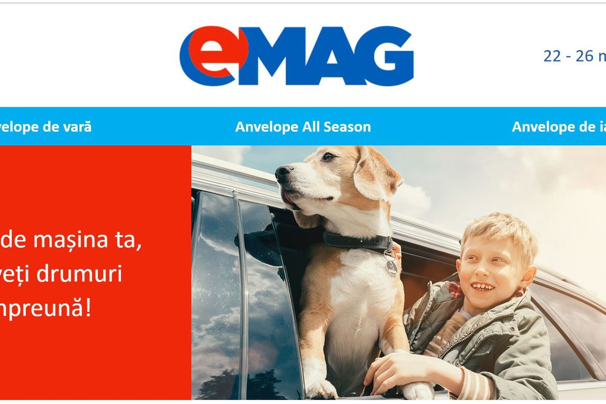 eMAG – Ai intrat pe drum cu prioritate pentru reduceri: oferte pentru accesoriile de masini