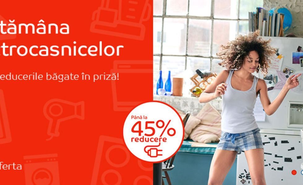 eMAG Saptamana electrocasnicelor - Ultimele ore ale promotiei. Ce oferte mai sunt