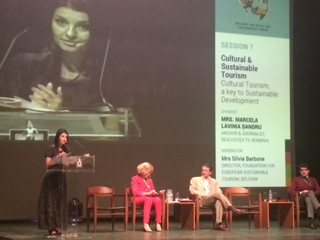 Lavinia Șandru la Forumul regional balcanic din Grecia: "Atentatele teroriste au afectat turismul"