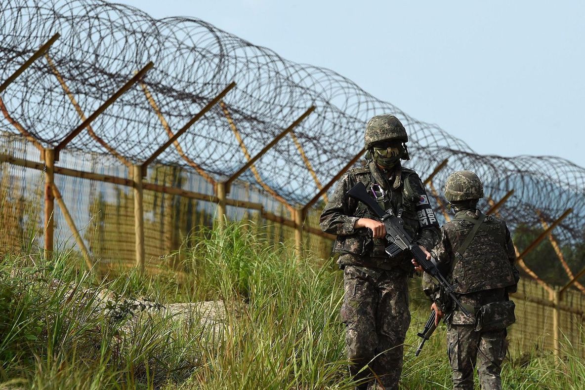 Foc de avertisment la graniţa nordică a Coreei de Sud