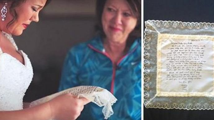 A ascuns o scrisoare de fiica ei şi i-a dat-o în ziua nunţii. Când a citit-o, ŞOC! Era...