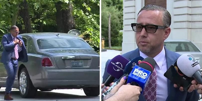 Surpriză! Cu ce maşină a mers Reghe la "Palat", ca să-l roage pe Gigi Becali să-i accepte demisia