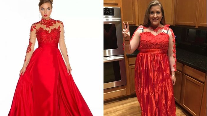 Râzi cu lacrimi. Și-au comandat rochiile de absolvire de pe Internet. Cum arată în realitate