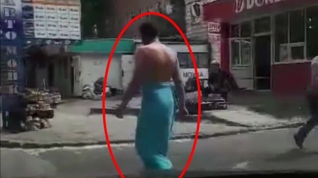 Val de aer fierbinte - cum a ieşit un bărbat pe stradă, în Moldova. Canicula e de vină!