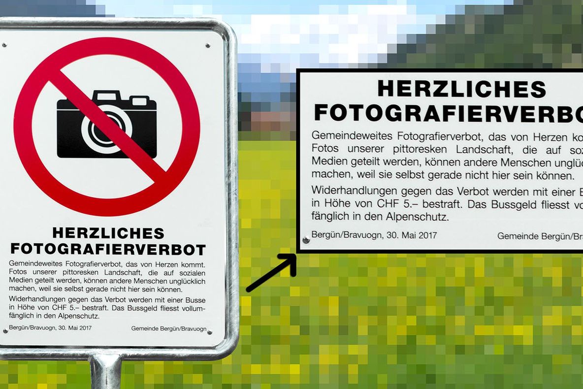 Orăşelul atât de frumos, încât FOTOGRAFIILE au fost interzise