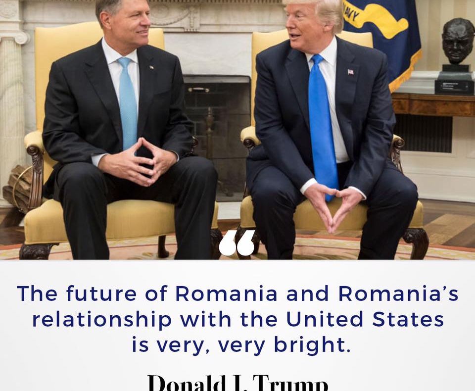 Mesajul postat pe Facebook de Donald Trump după întâlnirea cu Klaus Iohannis
