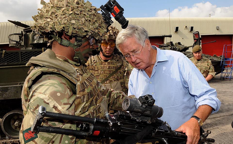 "Agresiunea Rusiei e tot mai mare", avertizează ministrul Apărării din UK, aflat la București