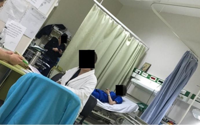 Imagini uimitoare surprinse într-un spital din România. Fac înconjurul Facebook-ului!
