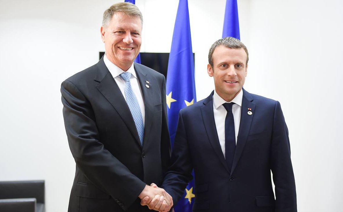 Emmanuel Macron va veni în România, la invitaţia lui Klaus Iohannis