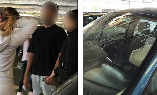 A văzut un cuplu parcând într-un loc interzis și s-a dus la ei. A pățit-o grav