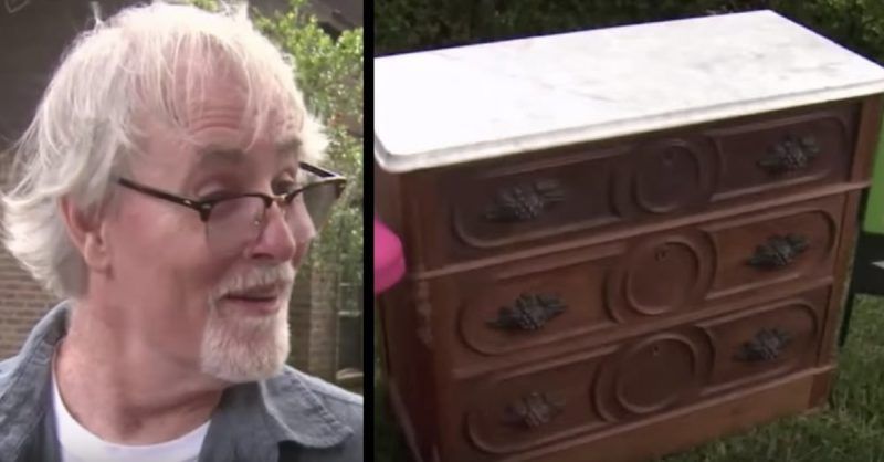 A luat cu 100$ o comodă veche de 125 ani. A găsit un sertar secret, ce era acolo i-a schimbat viaţa