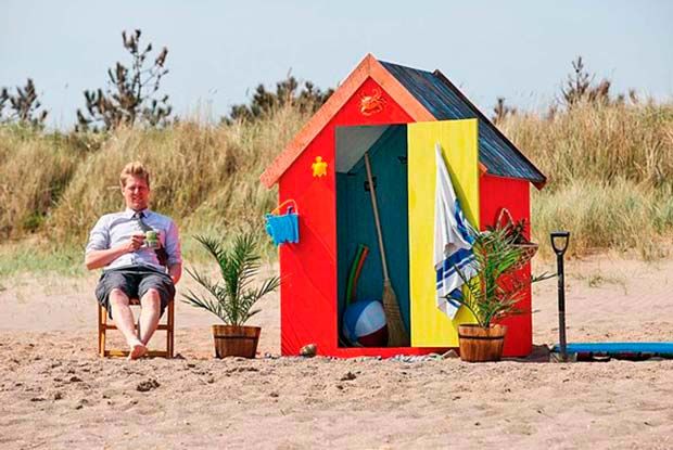 Cum să te fereşti cel mai bine de caniculă pe plajă. Invenţia unui britanic 