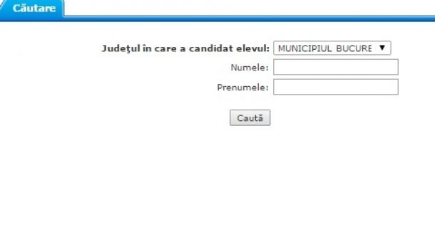 Scrie AICI numele şi prenumele şi afli ce rezultat ai obţinut la Evaluarea Naţională 2017