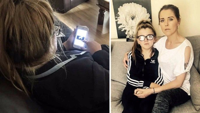 A îngheţat când a văzut ce mesaj a primit fetiţa sa, pe Facebook. Ce a urmat