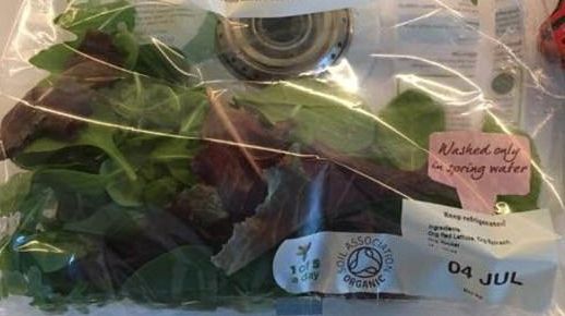 A cumpărat o salată la pungă de la supermarket. Ce a găsit în ea. Nu am văzut ceva mai dezgustător