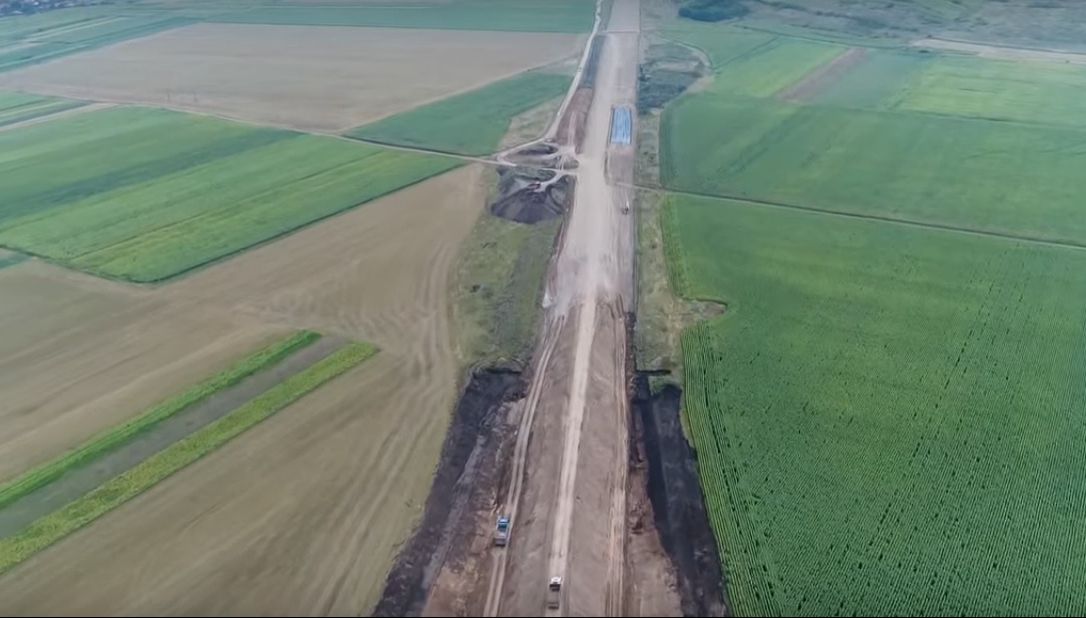 VIDEO: Noi filmări cu autostrada Sebeș - Turda 