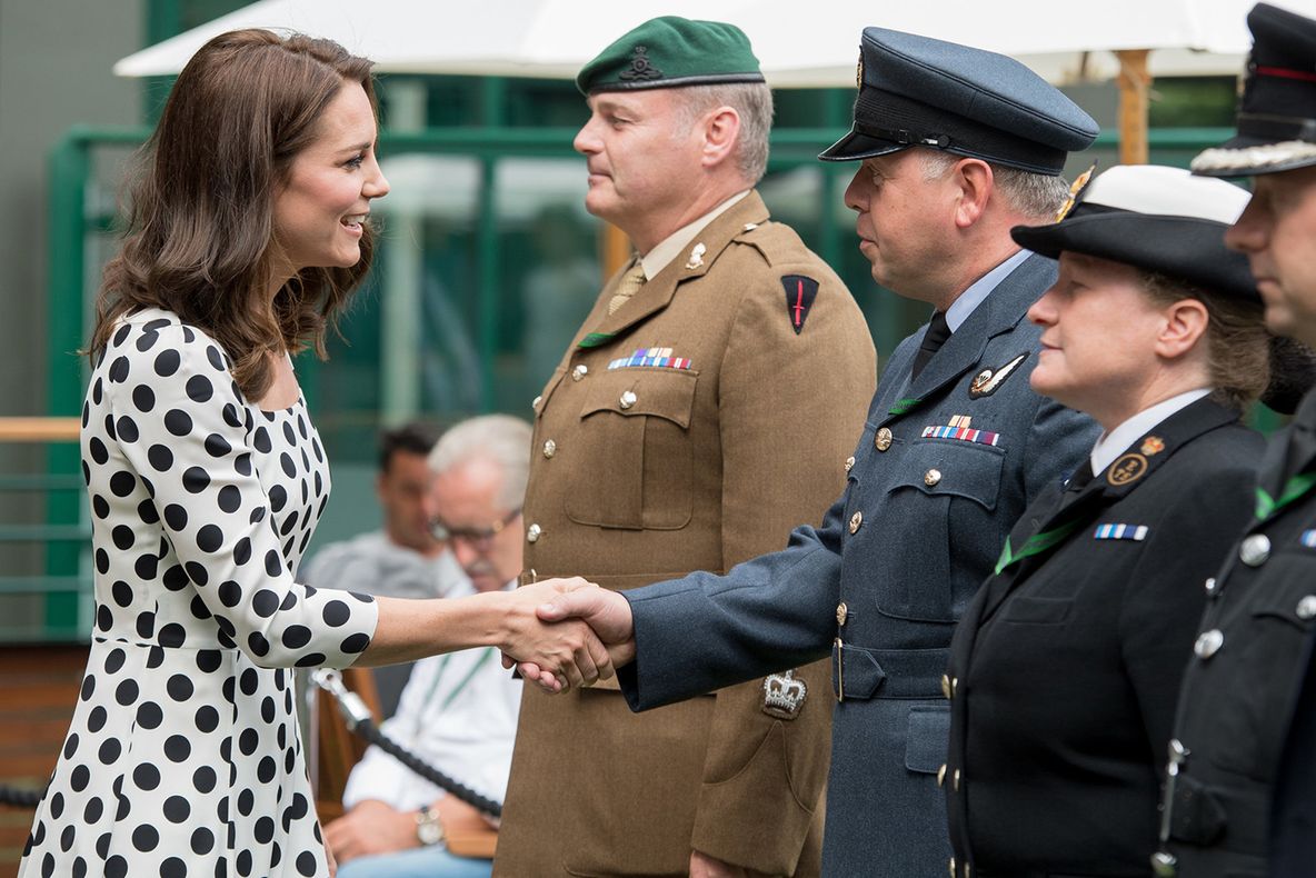 Ducesa Kate a vizitat turneul de la Wimbledon. Ce detaliu uluitor a fost remarcat pe genunchiul ei