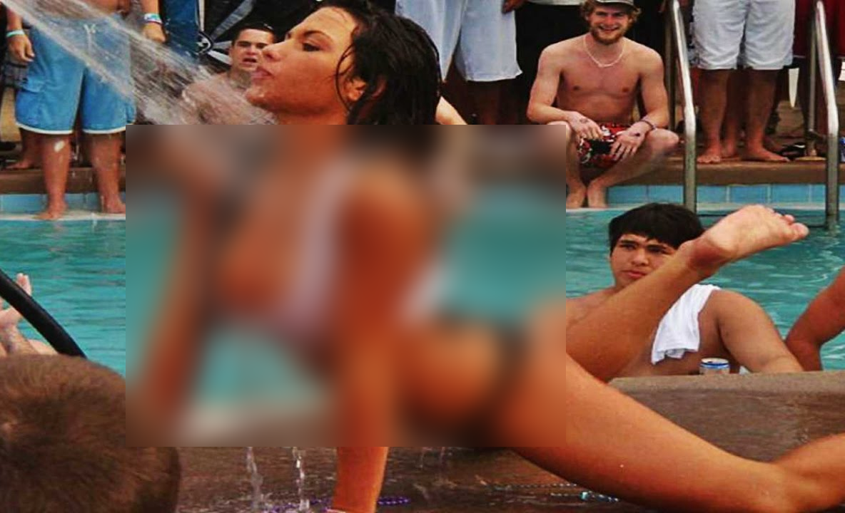 Bruneta focoasă care a încins ştrandul. Nu le-a venit să creadă că a apărut aşa în văzul tuturor