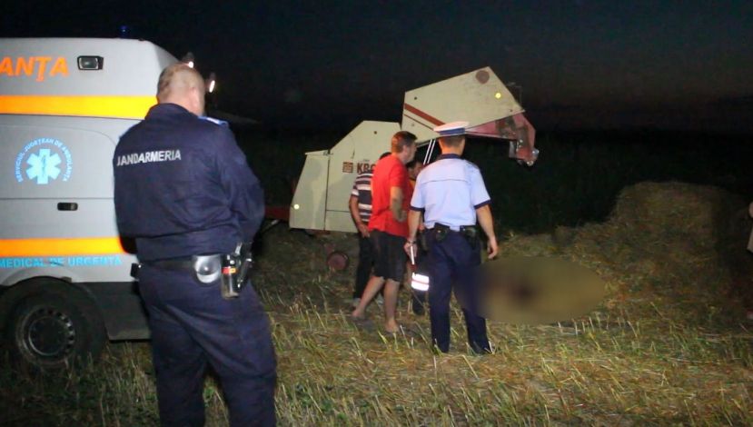 Sfârșit tragic pentru un tânăr din Buzău. A fost tăiat în bucăți de un utilaj agricol