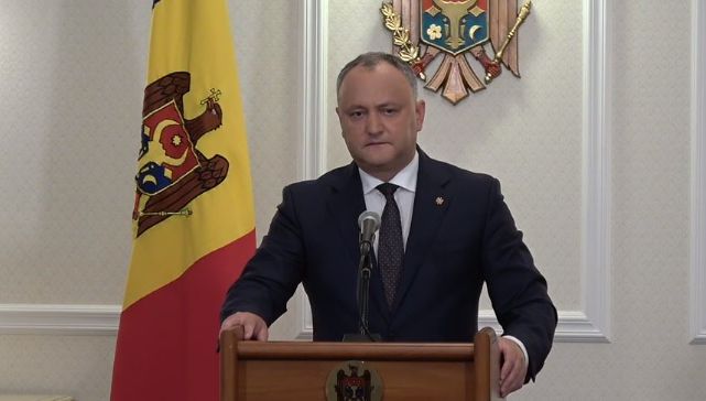 Igor Dodon, reacție virulentă la adresa României în contextul interdicției cursei lui Dmitri Rogozin