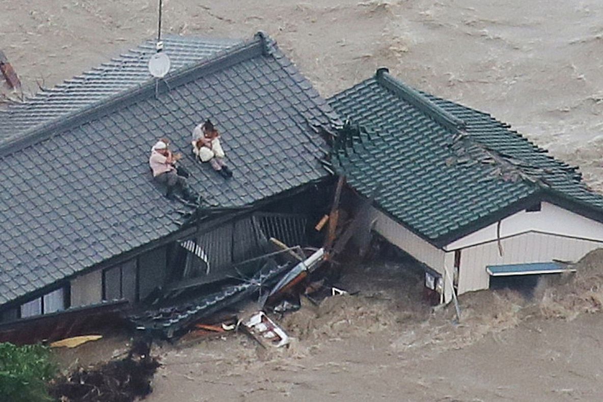 Sudul Japoniei, afectat de inundații devastatoare soldate cu cel puțin doi morți și 18 dispăruți 