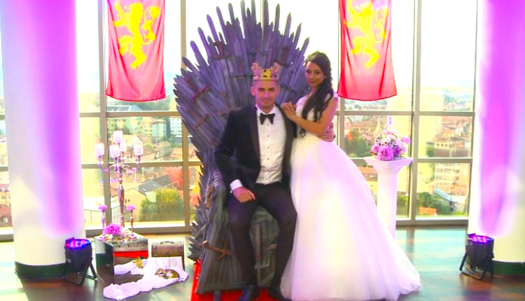 Nunta UNICĂ a unui cuplu de români: inspirată de seria Game of Thrones