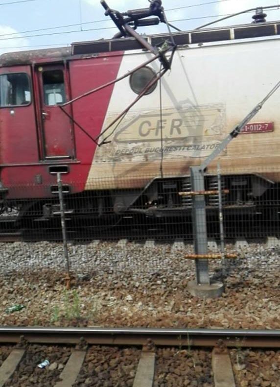 Maşină lovită de tren, în judeţul Galaţi