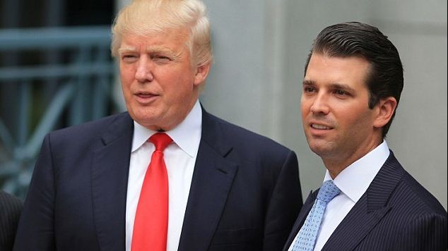 NY Times a obţinut emailul de la Donald Trump Jr: "Informaţii ruseşti despre Hillary? Îmi place"