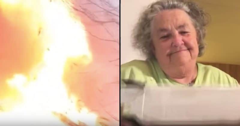 I-a ars casa şi a trebuit să se mute. După 17 ani, bătrânica a primit un colet-surpriză! A plâns