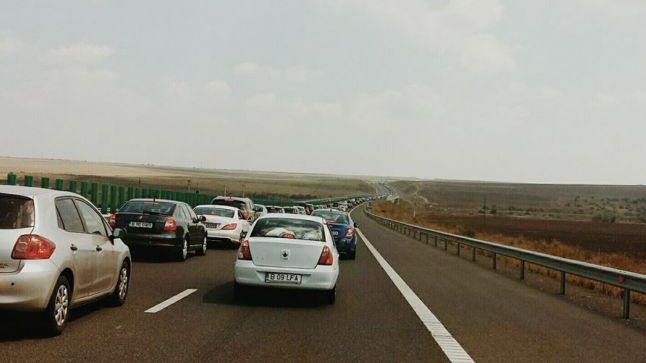 Accident grav pe Autostrada Soarelui: 4 mașini implicate. Traficul a fost reluat