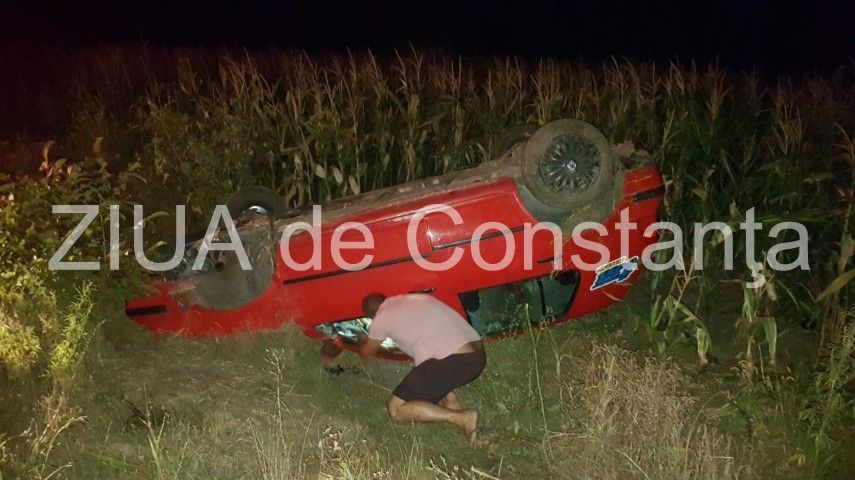 Accident în Constanţa. Şoferul susţine că nu-şi găseşte soţia,aflată în maşină. ŞOC! Unde era femeia