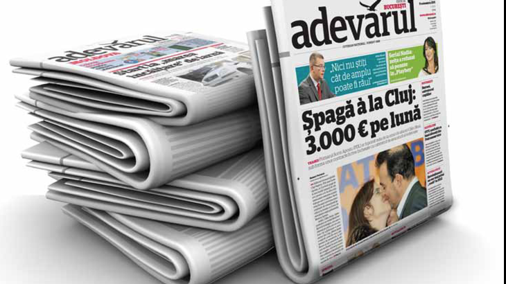 Ziarul Adevărul își schimbă formatul, după mai bine de 10 ani