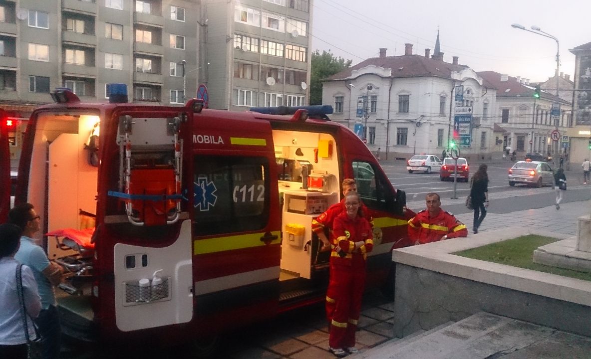 Un şofer din Vaslui a fost călcat de propria maşină