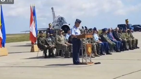Ceremonia de certificare NATO a detașamentului canadian, la Baza Aeriană Mihail Kogălniceanu 