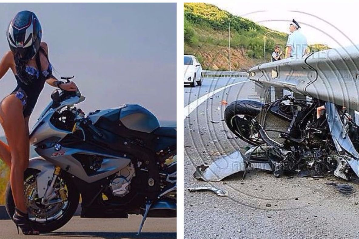 Cea mai faimoasă motociclistă a țării a sfârșit înfiorător. Motorul s-a rupt în două.Ce s-a petrecut