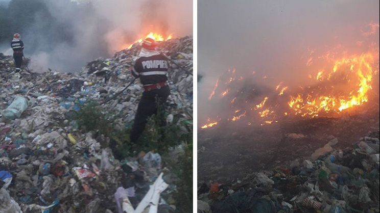 Ministrul Mediului merge la Măldărești. Groapa de gunoi ÎNCĂ arde; numeroşi localnici, la spital