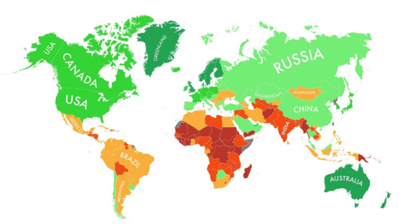 România, pe harta ţărilor unde vor fi resimţite cel mai puternic efectele schimbărilor climatice 