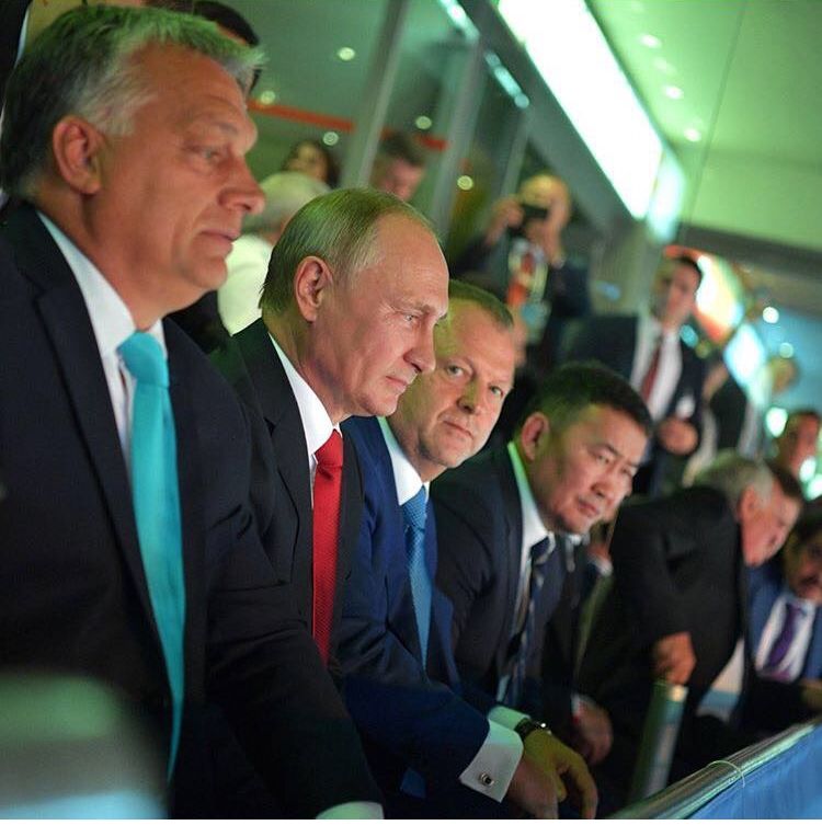 FOTO. Putin, Orban şi Marius Vizer, la Campionatul de Judo, de la Budapesta