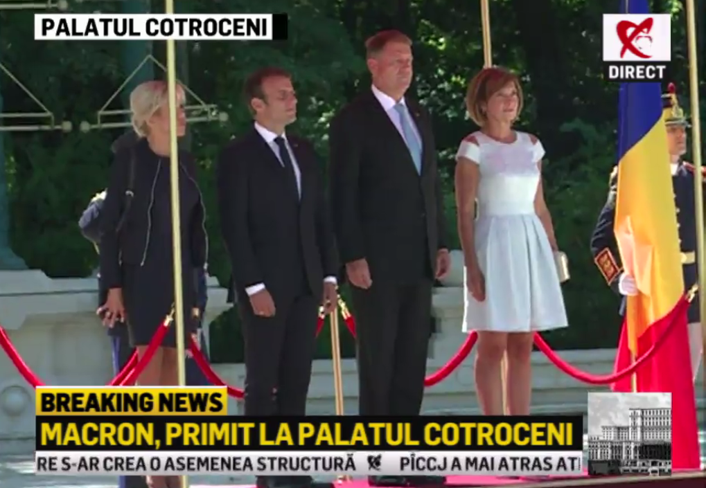 Cum a venit îmbrăcată Brigitte Macron la întâlnirea de la Cotroceni