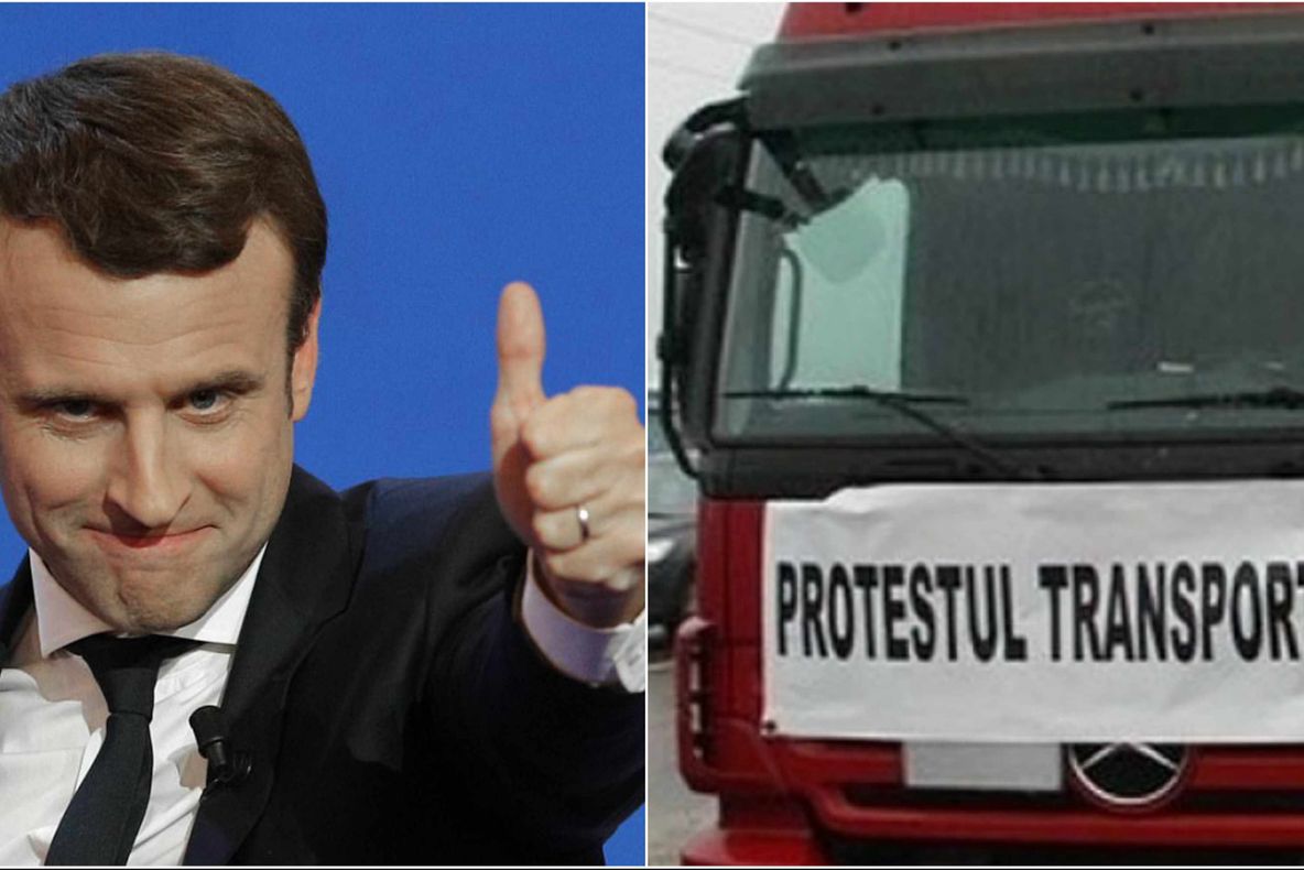 Protestele programate la sosirea lui Macron în România, INTERZISE