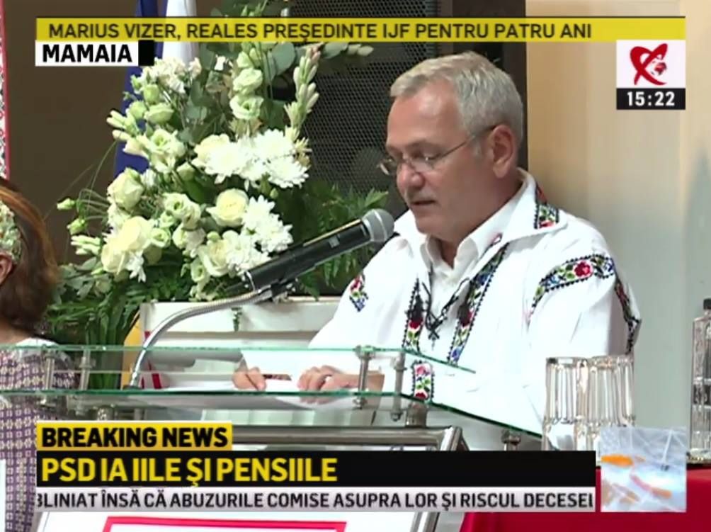 Liviu Dragnea: "Nu m-a înşelat nicio femeie din PSD. O femeie în port popular e şi mai frumoasă"