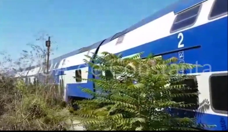 Tragedie la Eforie Sud. Doi soți au fost loviți de tren. Femeia a murit pe loc (VIDEO)