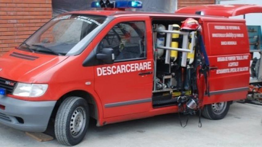 Accident rutier în județul Vrancea. A fost solicitată descarcerarea