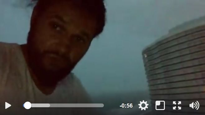 Un regizor român filmează Apocalipsa din Florida. "Supărată fată... Irma"