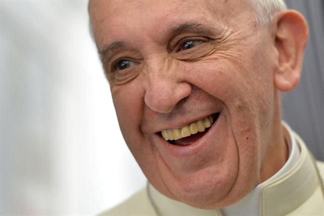 Papa Francisc, gest emoționant la începutul anului